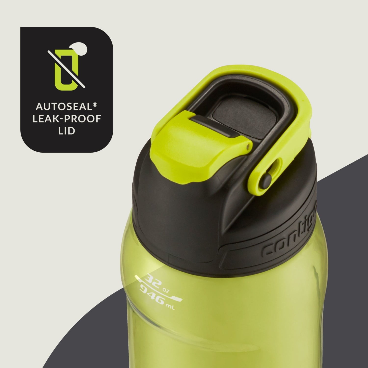 Contigo Fit Water Bottle with AUTOSEAL Lid, 32oz., Bolt