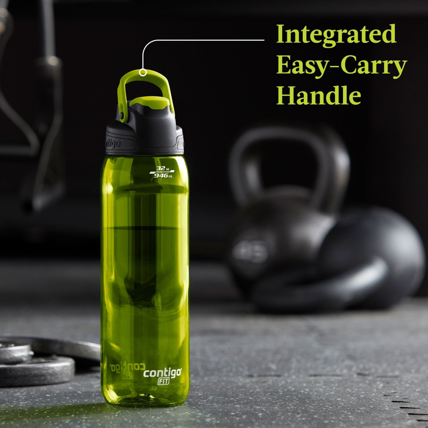 Contigo Fit Water Bottle with AUTOSEAL Lid, 32oz., Bolt