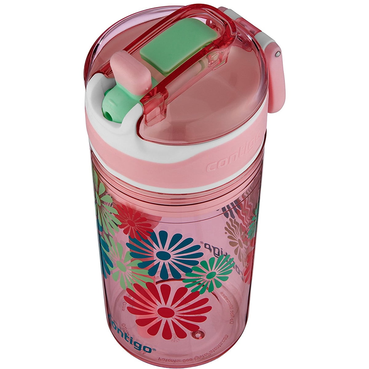 Contigo 13 oz. Kid's Snack Hero Drink Tumbler - Ballet Slipper Pink with Flowers