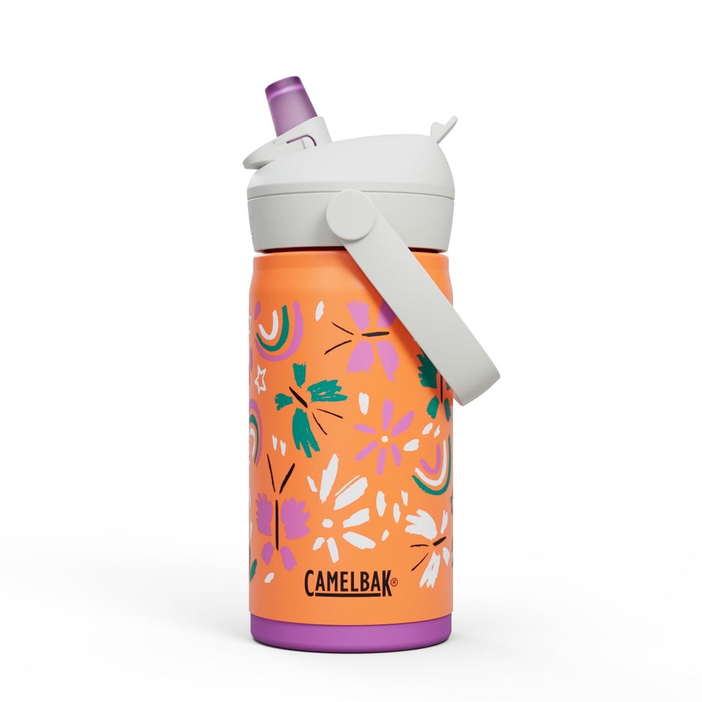 Camelbak Thrive™ Flip Straw Kids Stainless 12oz Water Bottle, Dino Jam