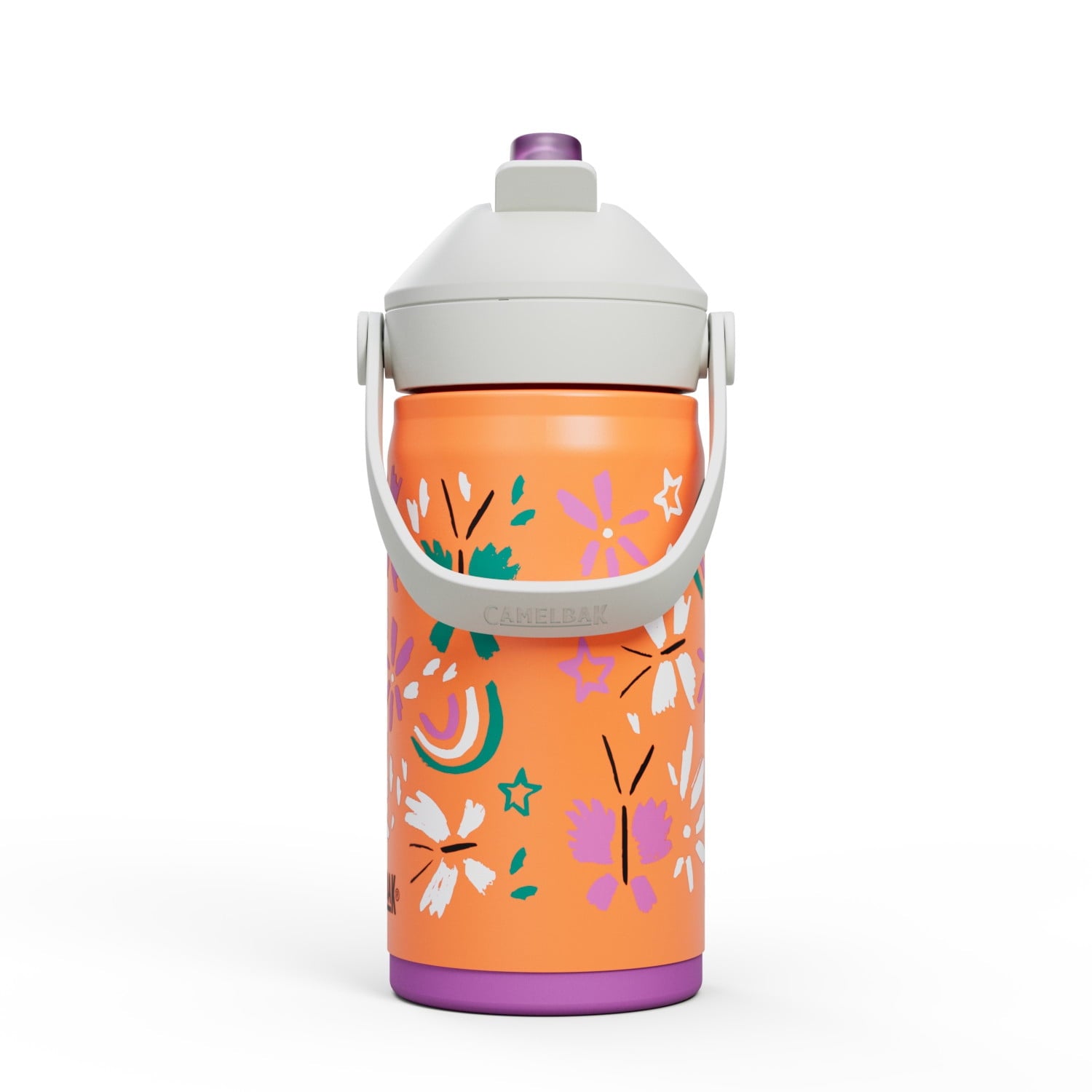 Camelbak Thrive™ Flip Straw Kids Stainless 12oz Water Bottle, Dino Jam