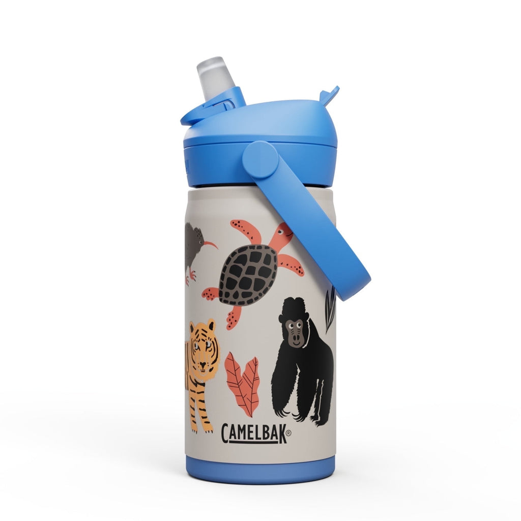 Camelbak Thrive™ Flip Straw Kids Stainless 12oz Water Bottle, Dino Jam