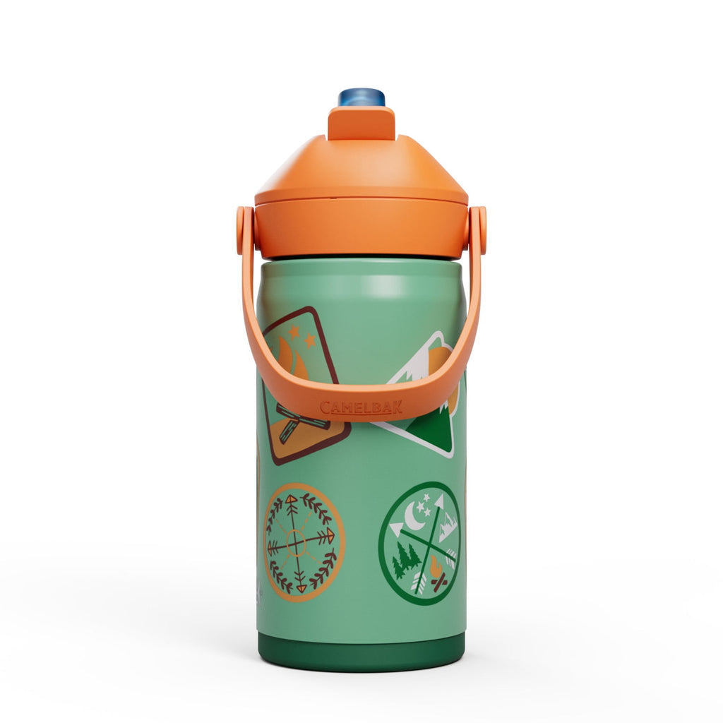 Camelbak Thrive™ Flip Straw Kids Stainless 12oz Water Bottle, Dino Jam