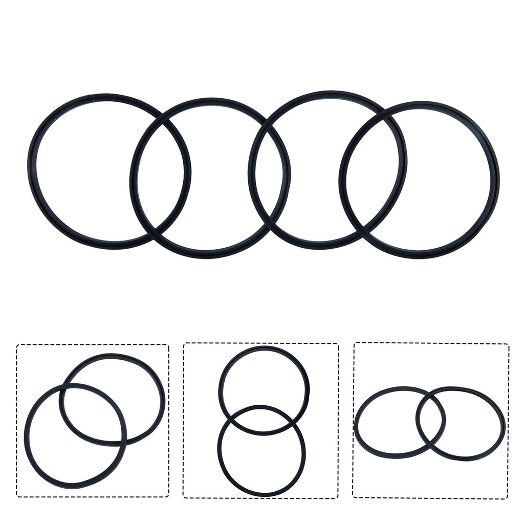 4 Pack Gaskets Compatible for Contigo Snapseal Byron Travel Mug 16oz &amp; 20oz, Replacement Rubber Seal for Contigo Snapseal Lid, Replacement Silicone Part for Contigo Coffee Travel Tumbler