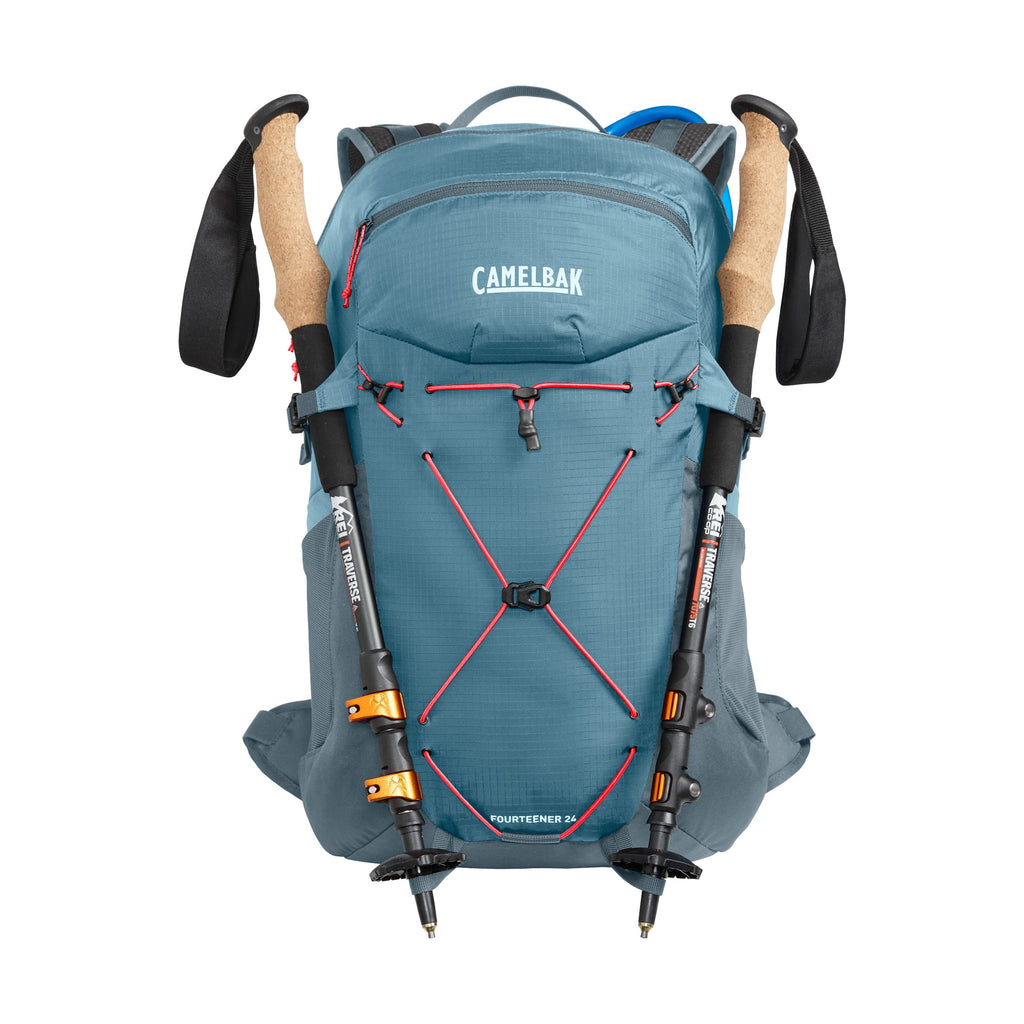 Camelbak Women's Fourteener™ 24 100oz, Smoke Blue/Fiery Coral