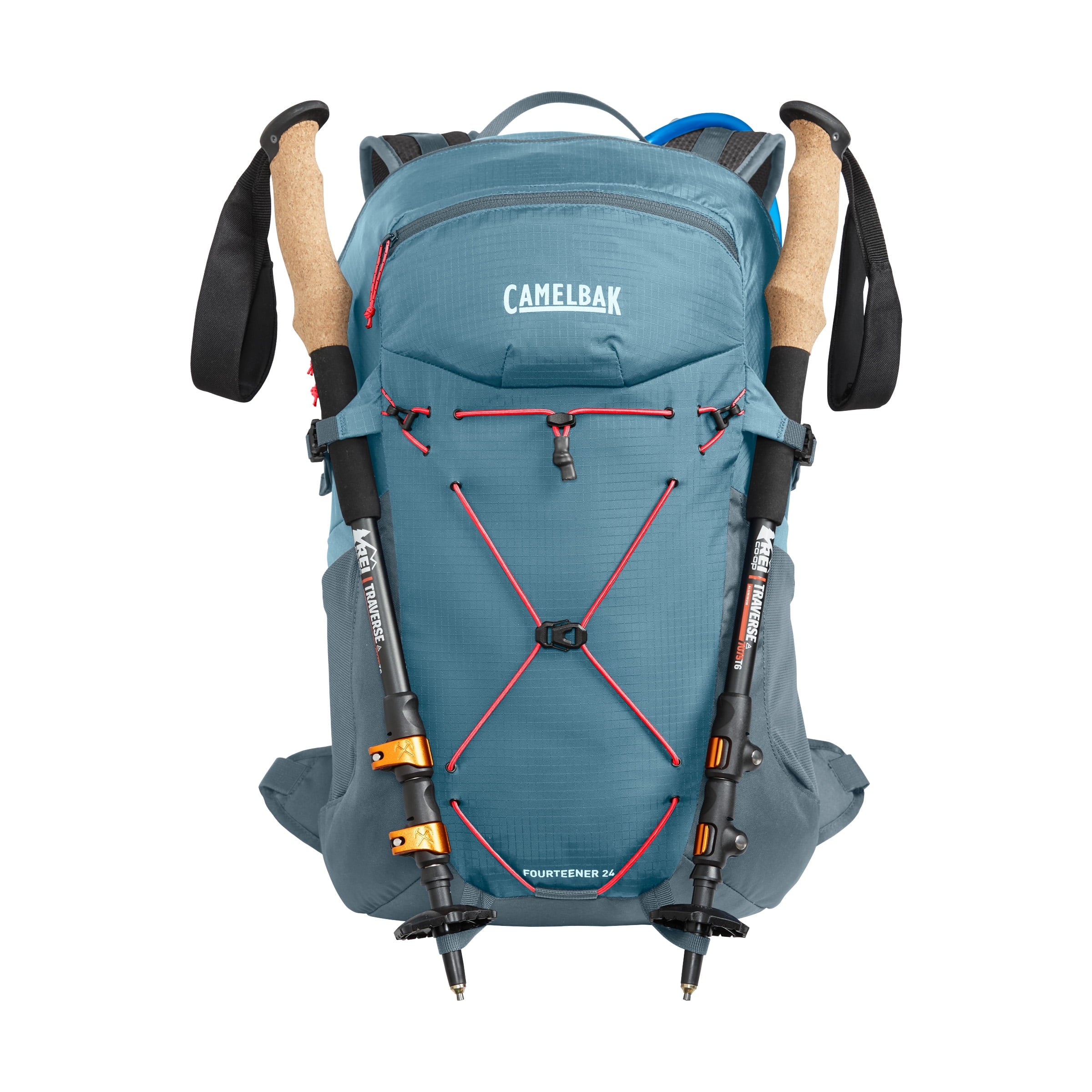Camelbak Women's Fourteener™ 24 100oz, Smoke Blue/Fiery Coral