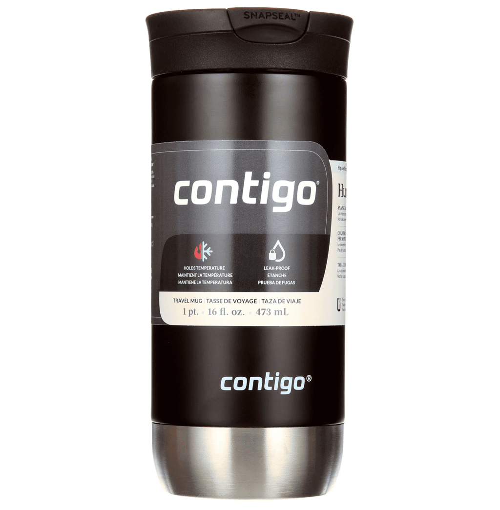 Contigo 16 oz. Huron 2.0 SnapSeal Stainless Steel Travel Mug - Licorice