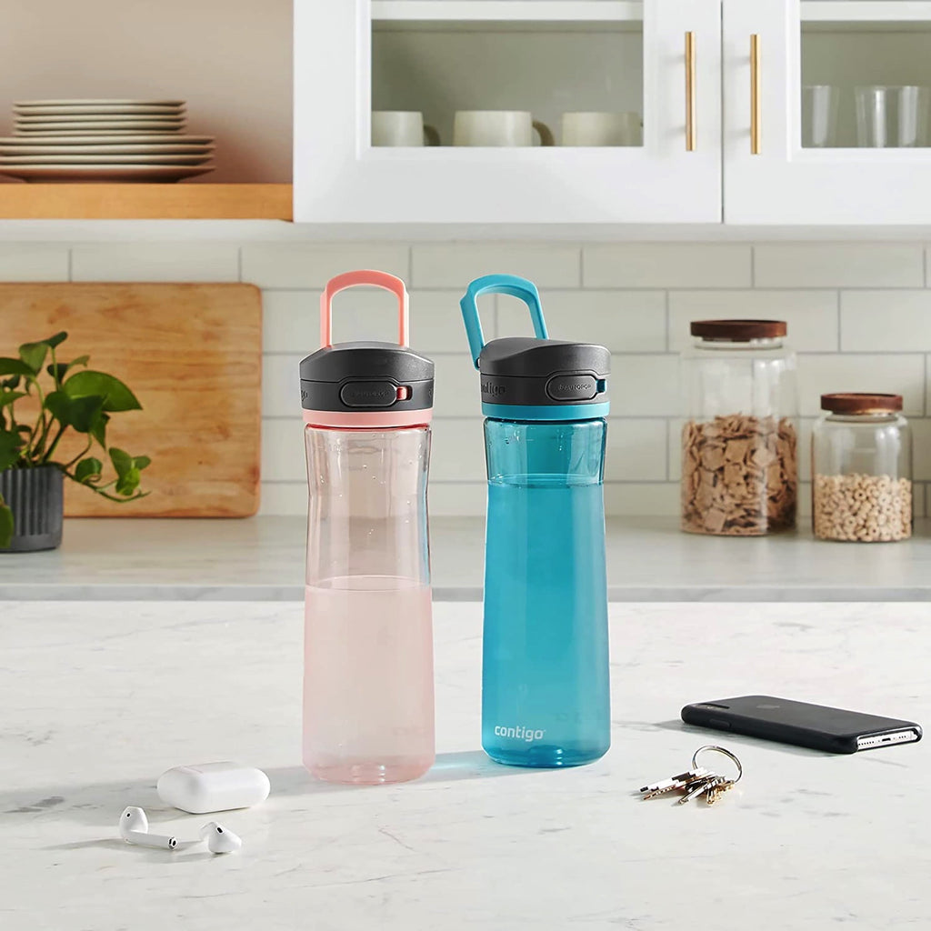 Contigo 24 oz. Jackson 2.0 Tritan Water Bottle 2-Pack - Jade Vine/Pineapple