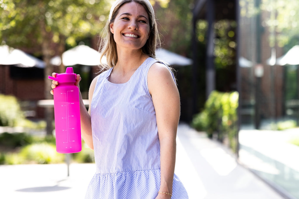 Simple Modern 48 fl oz Reusable Tritan Summit Water Bottle with Silicone Straw Lid|Raspberry Vibes