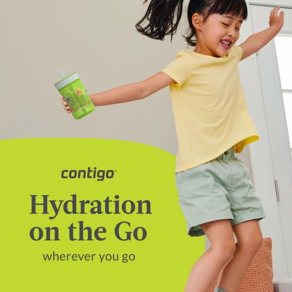 Contigo Kid's 14 oz. Leighton Tumbler 2-Pack - Dogs Doing Things/Spacecraft
