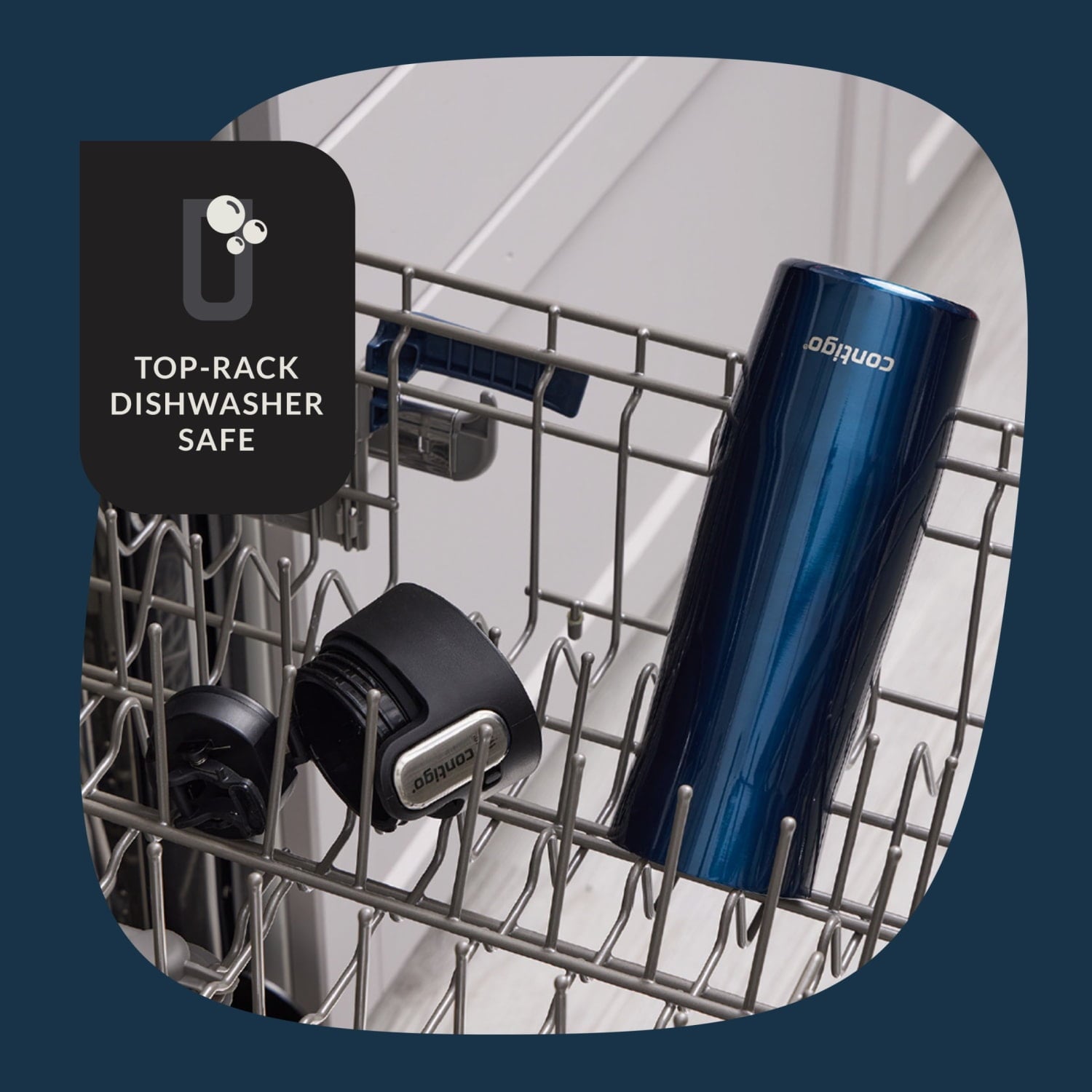 Contigo AUTOSEAL West Loop Vacuum-Insulated Stainless Steel Travel Mug with Easy-Clean Lid, 20 oz