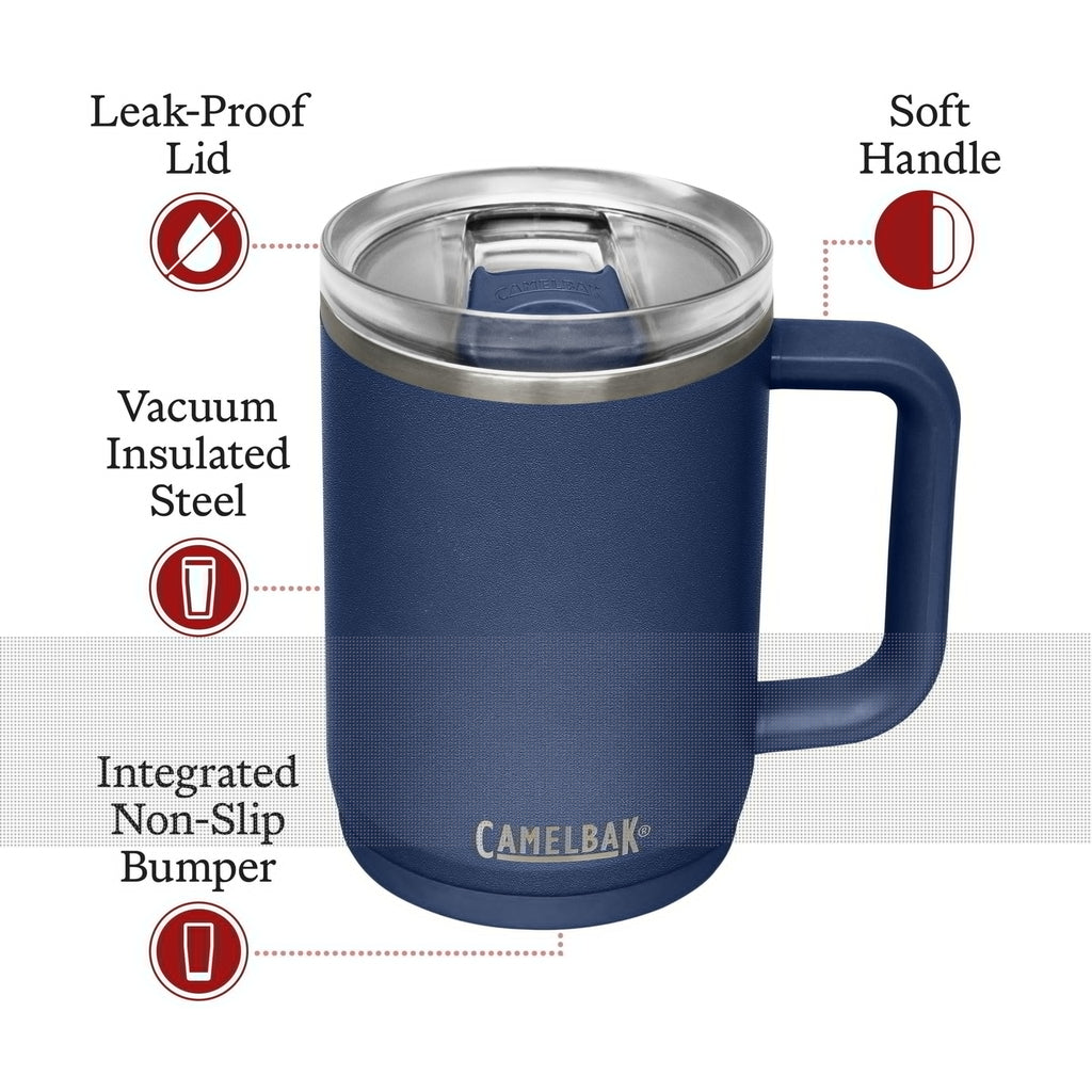 Camelbak Thrive Mug, 16oz Stainless, Navy