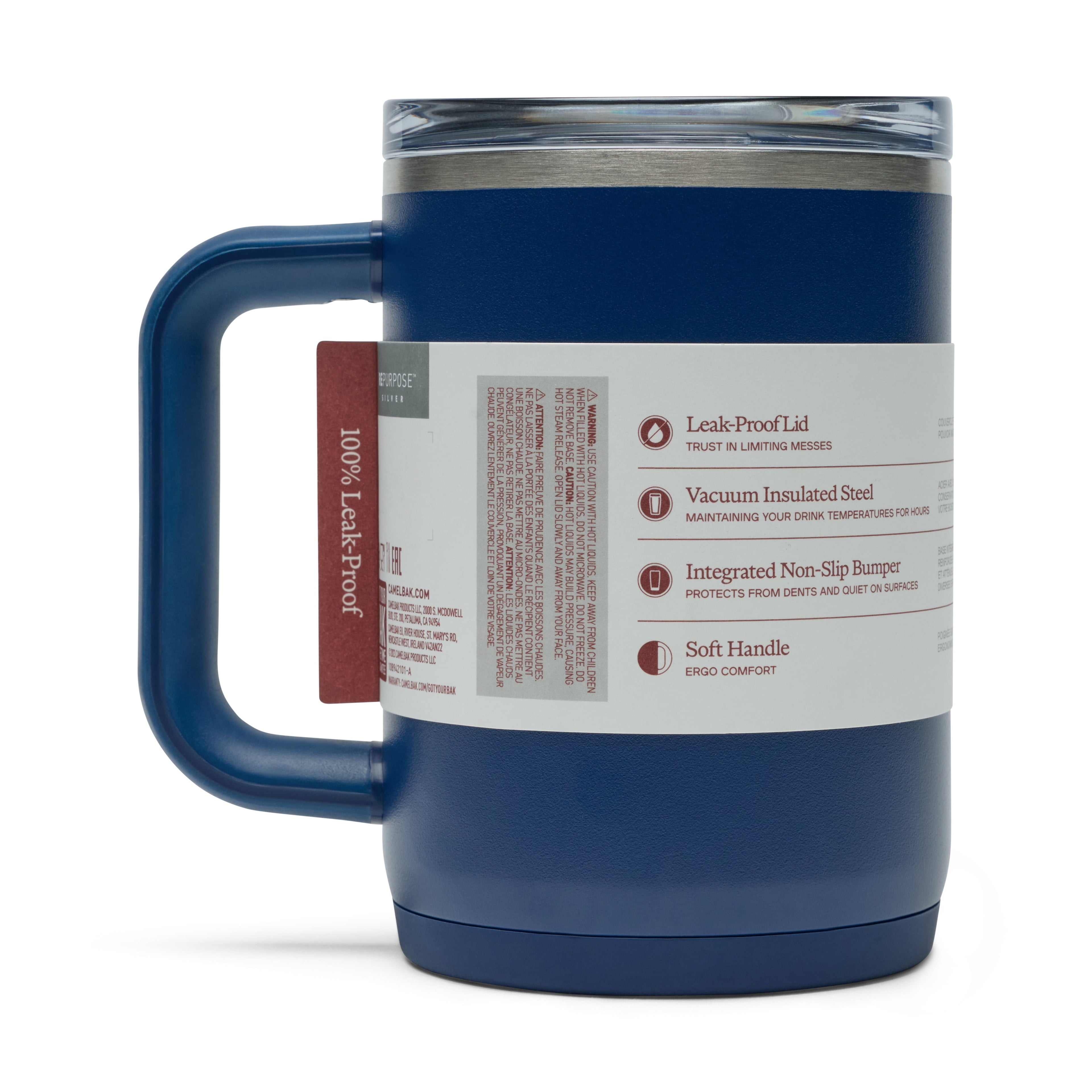 Camelbak Thrive Mug, 16oz Stainless, Navy
