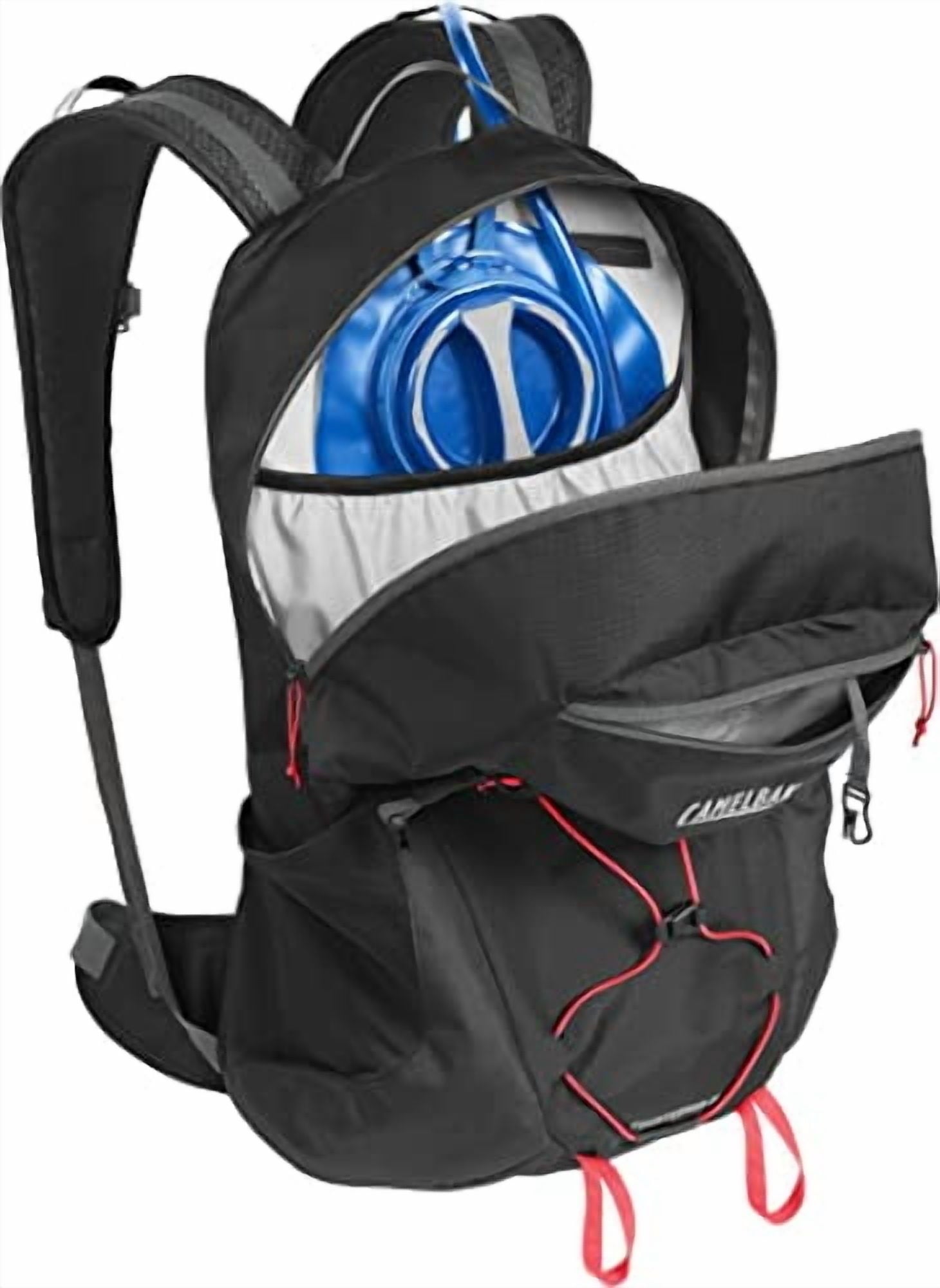 CAMELBAK WOMEN'S FOURTEENER 24 100OZ RESERVOIR HIKING - BLACK/FIERY CORAL