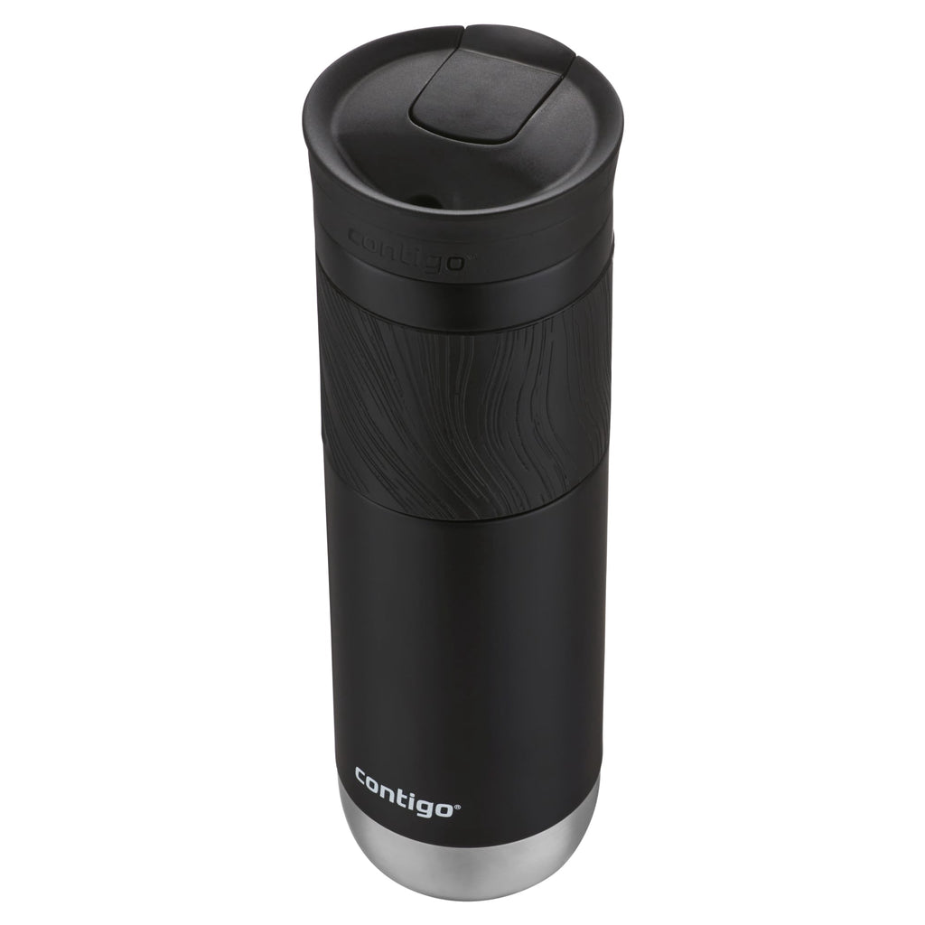 Contigo Byron 2.0 Stainless Steel Travel Mug with SNAPSEAL Lid and Grip in Black, 24 fl oz.