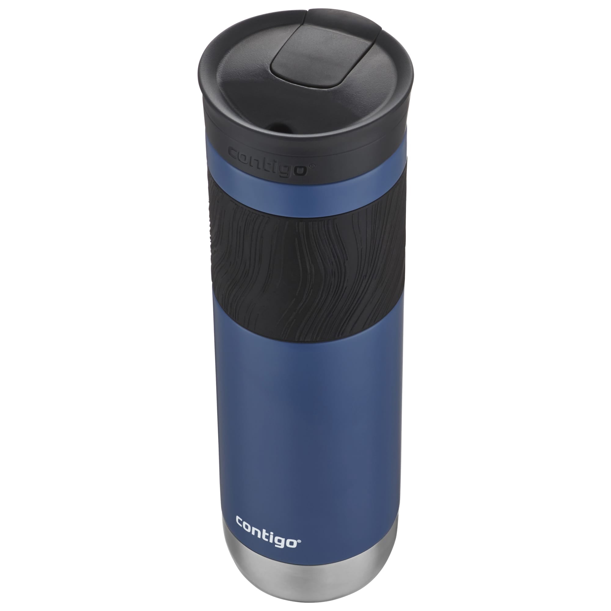 Contigo Byron 2.0 Stainless Steel Travel Mug with SNAPSEAL Lid and Grip in Black, 24 fl oz.