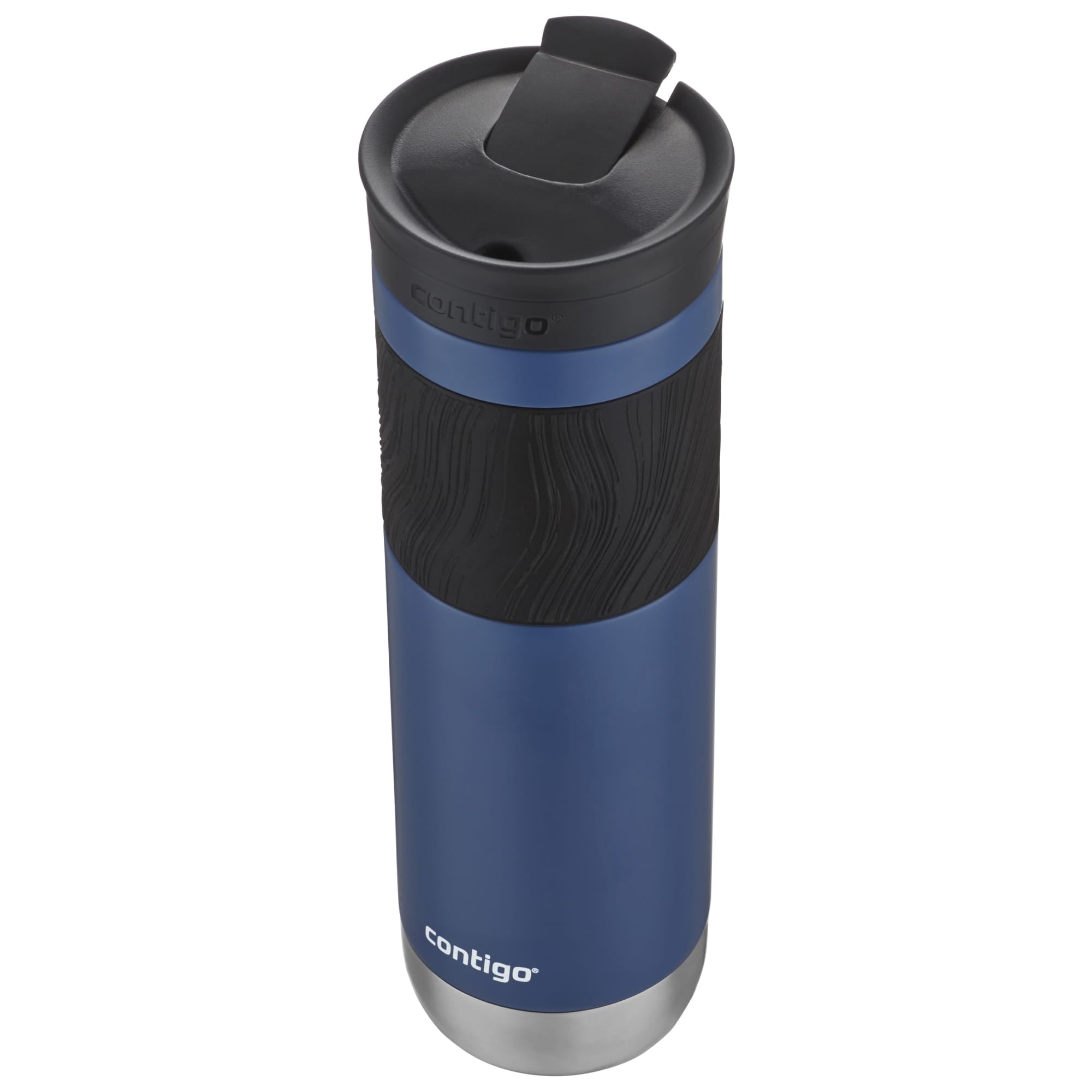 Contigo Byron 2.0 Stainless Steel Travel Mug with SNAPSEAL Lid and Grip in Black, 24 fl oz.