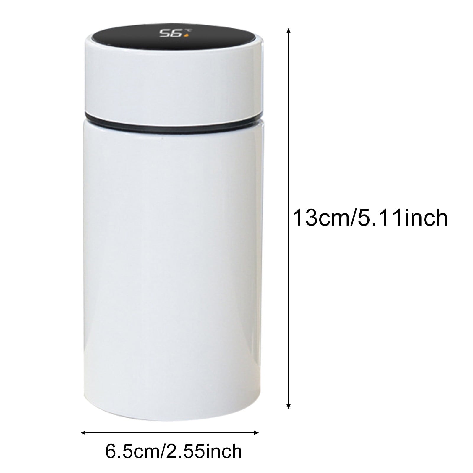Stainless Steel Insulation Cup Cute Mini Portable Children Student Water Bottle Coffee Travel Mug LED Temperature Display Double Walled Vacuum Long Lasting Insulation