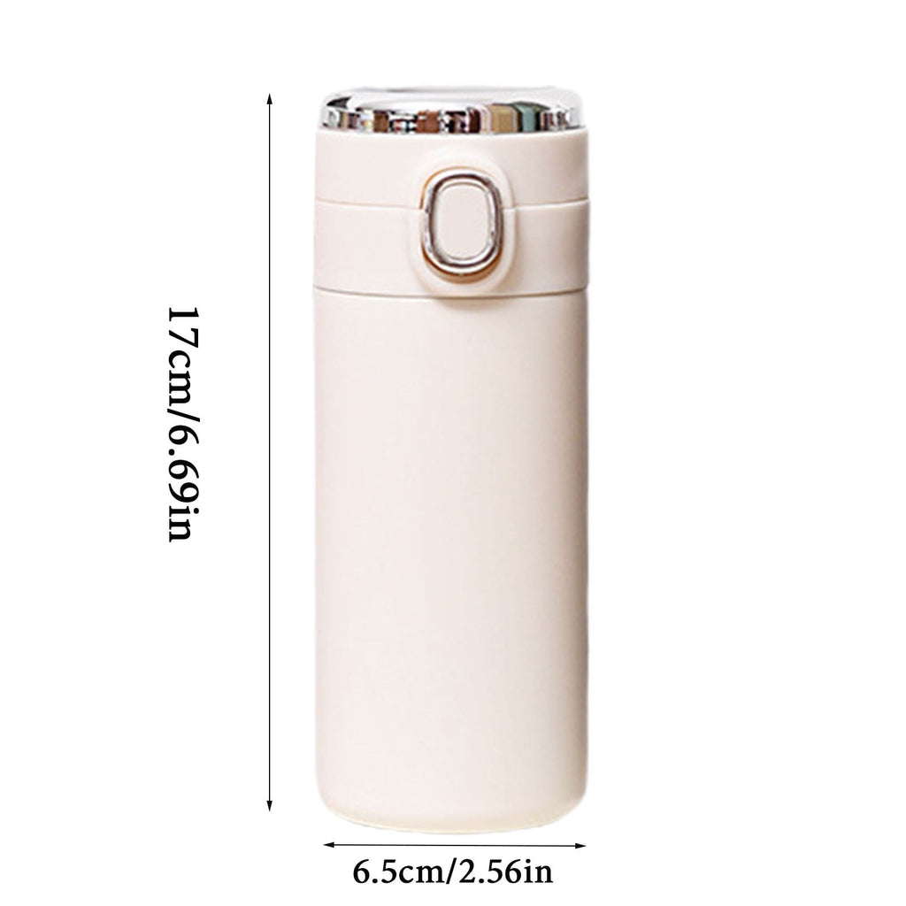 Stainless Steel Insulation Cup Cute Mini Portable Children Student Water Bottle Coffee Travel Mug LED Temperature Display Double Walled Vacuum Long Lasting Insulation
