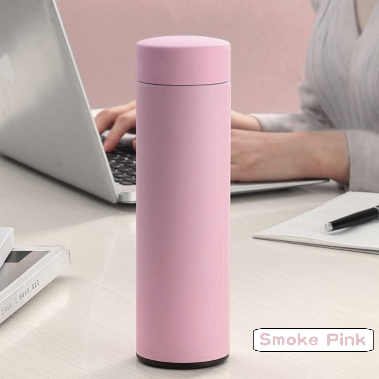 Stainless Steel Insulation Cup Cute Mini Portable Children Student Water Bottle Coffee Travel Mug LED Temperature Display Double Walled Vacuum Long Lasting Insulation