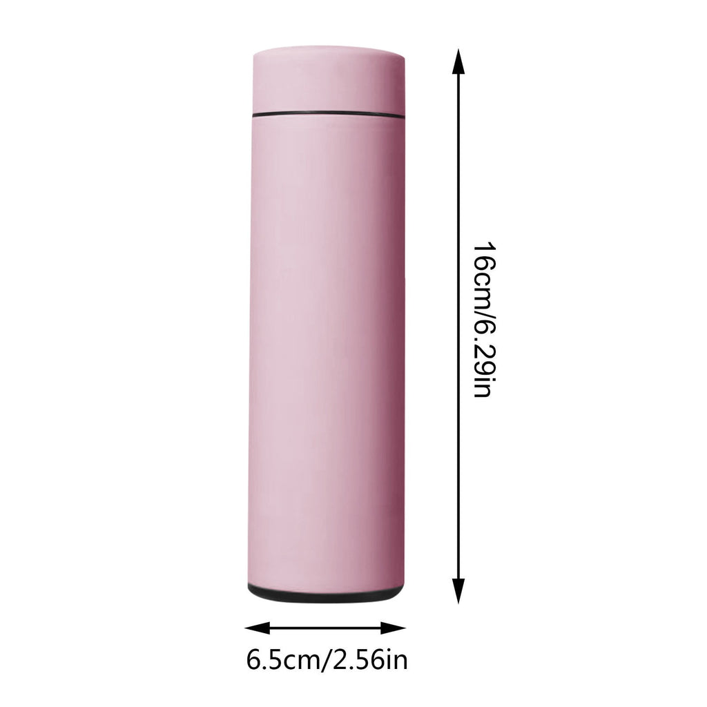 Stainless Steel Insulation Cup Cute Mini Portable Children Student Water Bottle Coffee Travel Mug LED Temperature Display Double Walled Vacuum Long Lasting Insulation