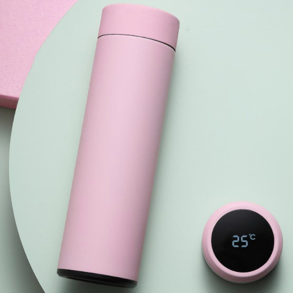 Stainless Steel Insulation Cup Cute Mini Portable Children Student Water Bottle Coffee Travel Mug LED Temperature Display Double Walled Vacuum Long Lasting Insulation