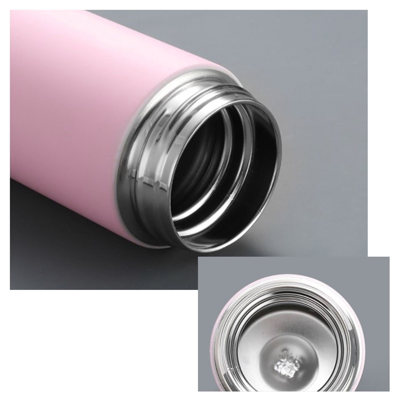 Stainless Steel Insulation Cup Cute Mini Portable Children Student Water Bottle Coffee Travel Mug LED Temperature Display Double Walled Vacuum Long Lasting Insulation