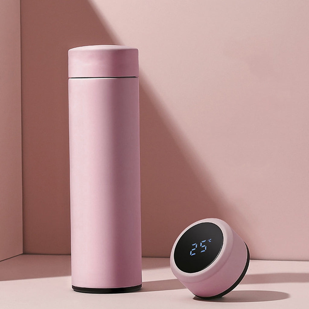 Stainless Steel Insulation Cup Cute Mini Portable Children Student Water Bottle Coffee Travel Mug LED Temperature Display Double Walled Vacuum Long Lasting Insulation