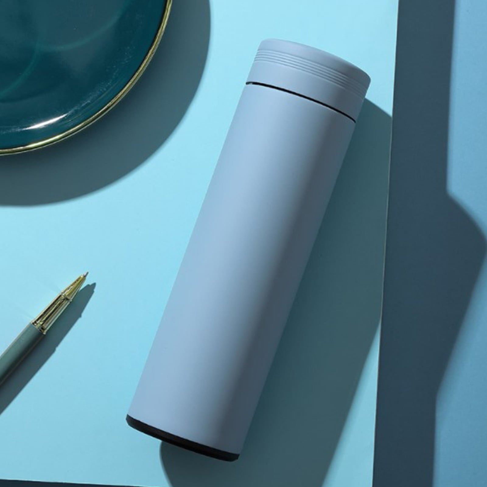 Stainless Steel Insulation Cup Cute Mini Portable Children Student Water Bottle Coffee Travel Mug LED Temperature Display Double Walled Vacuum Long Lasting Insulation
