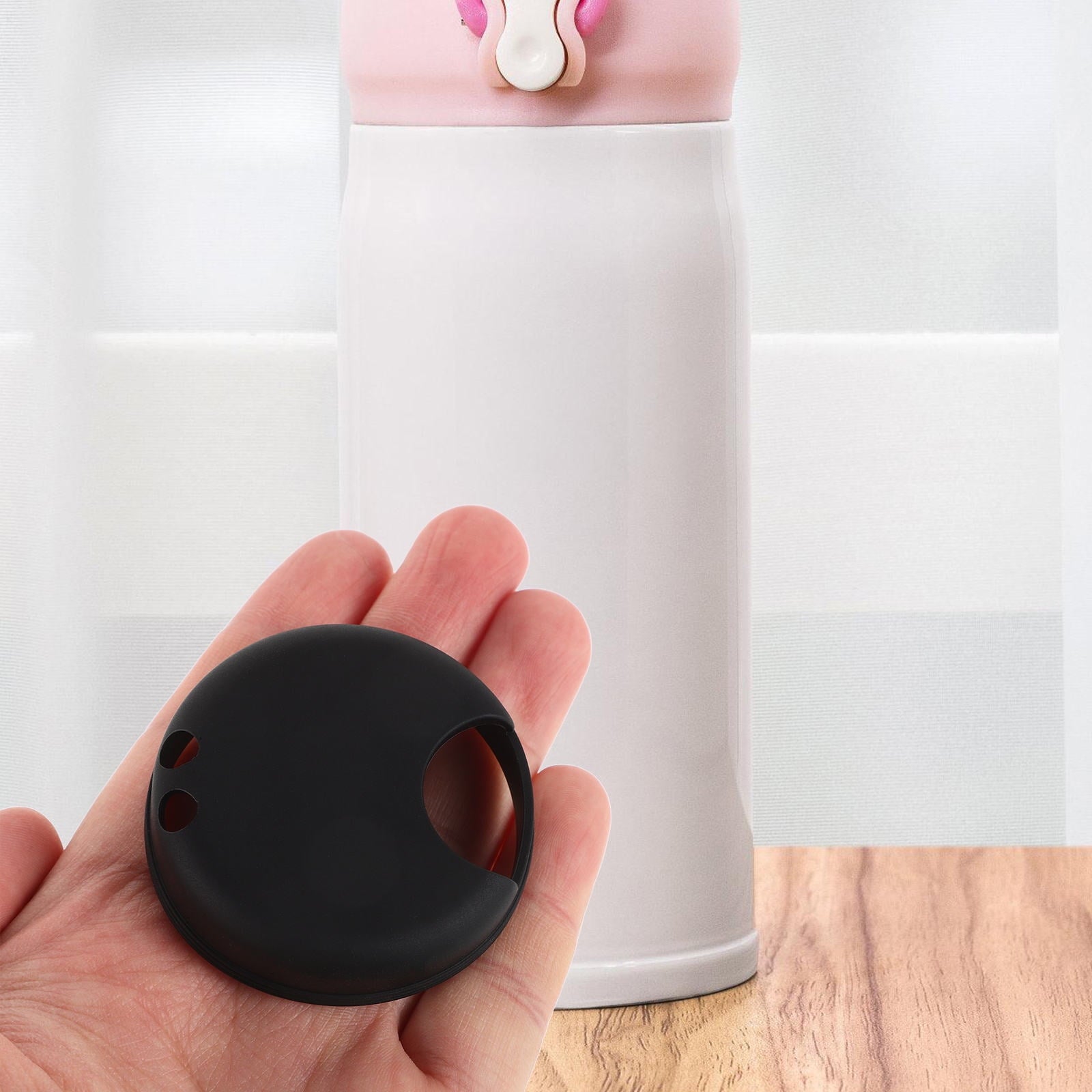Masteelf 2pcs Splash Guarding Lid For Wide Mouth Bottle  Water Cup Anti-spill Intended Accessory Water Cup Lid Spill-proof Cap For Water Cup Compatible For Nalgene Easy Sipper