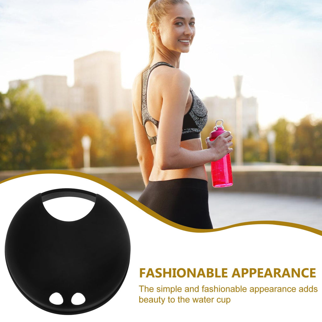 Masteelf 2pcs Splash Guarding Lid For Wide Mouth Bottle  Water Cup Anti-spill Intended Accessory Water Cup Lid Spill-proof Cap For Water Cup Compatible For Nalgene Easy Sipper