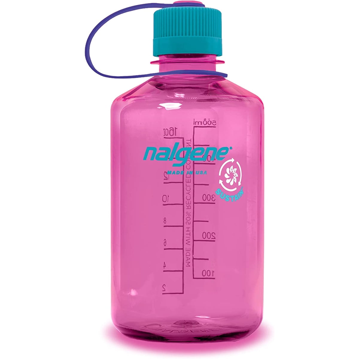 Nalgene Sustain 16 oz. Narrow Mouth Water Bottle - Cornflower Blue