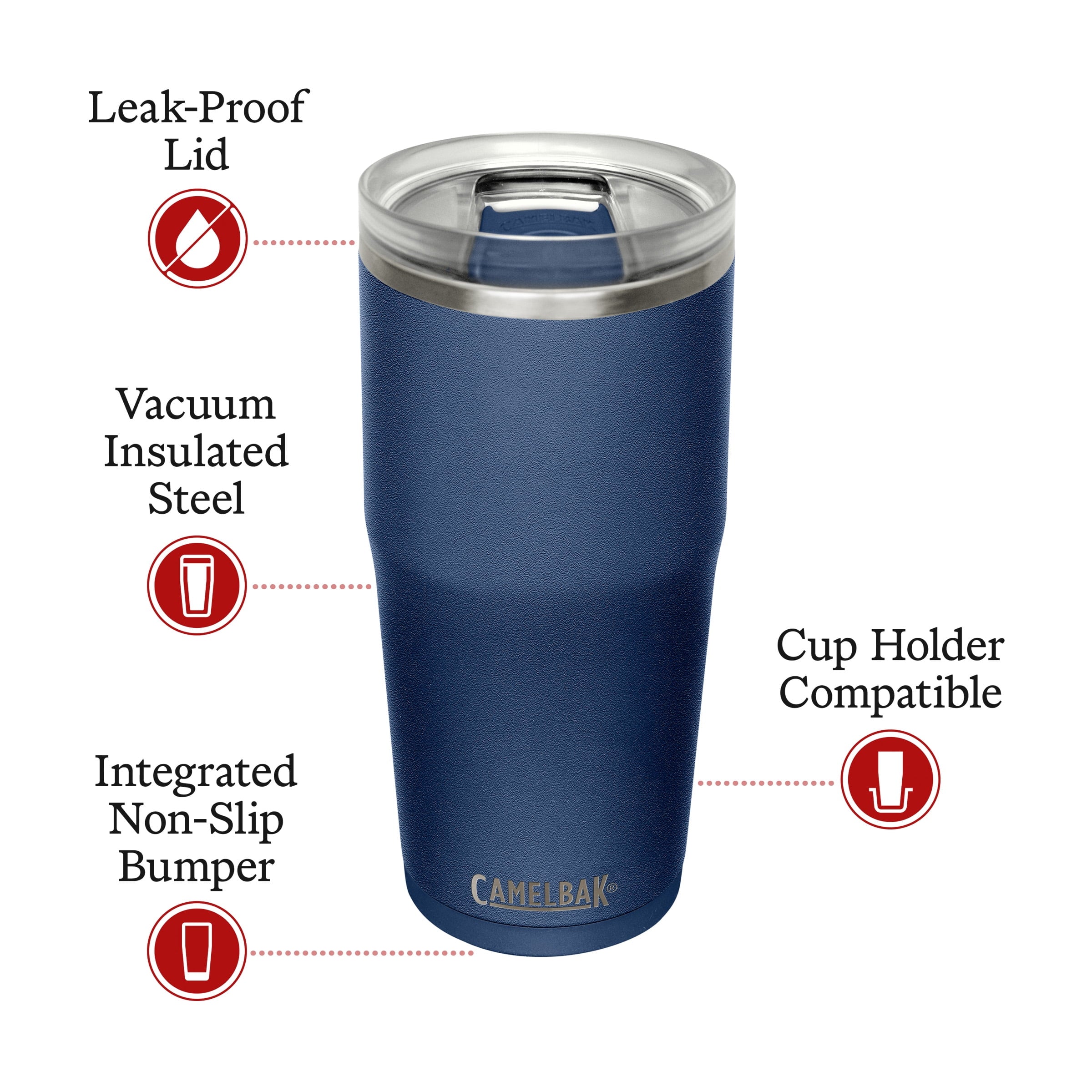 CamelBak Thrive™ Insulated Stainless Steel Tumbler, 20 oz, Navy