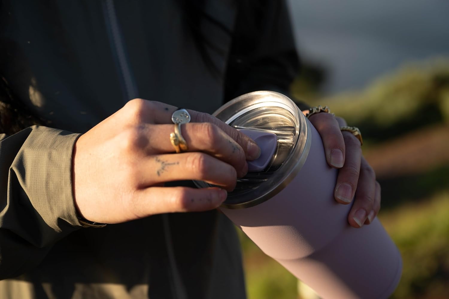 CamelBak Thrive™ Insulated Stainless Steel Tumbler, 20 oz, Navy