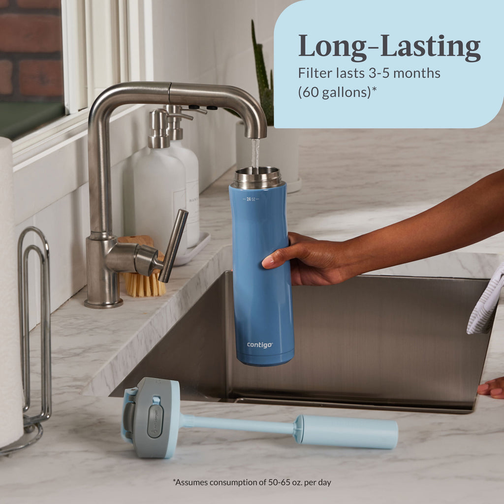 Contigo® Replacement Filter for Wells Filter Water Bottle with AUTOSPOUT® Straw Lid