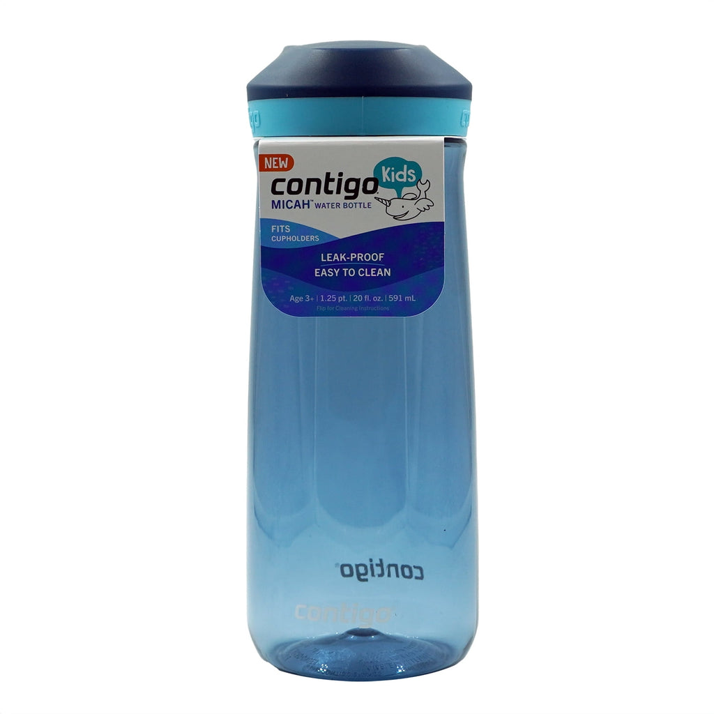 Contigo Kid's 20 oz. Micah Water Bottle w/ Simple Lid - Pineapple/Cool Lime