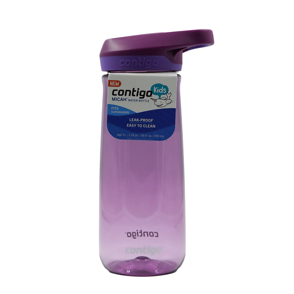 Contigo Kid's 20 oz. Micah Water Bottle w/ Simple Lid - Pineapple/Cool Lime