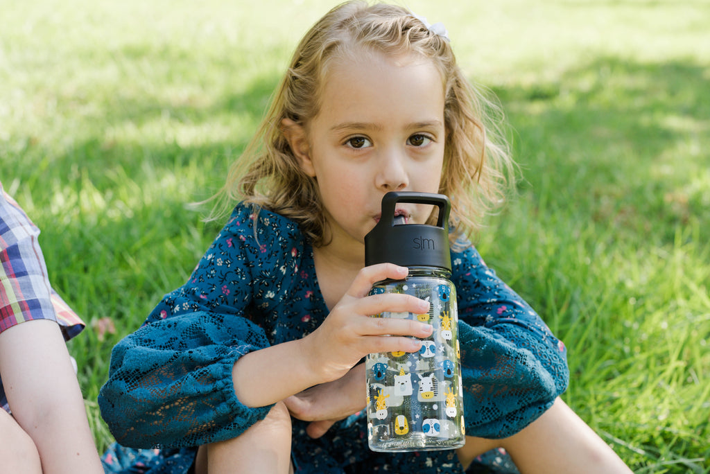 Simple Modern Disney 12oz Summit Kids Tritan Water Bottle with Straw Lid for Toddler - Dishwasher Safe Travel Tumbler - Disney: Mickey Retro