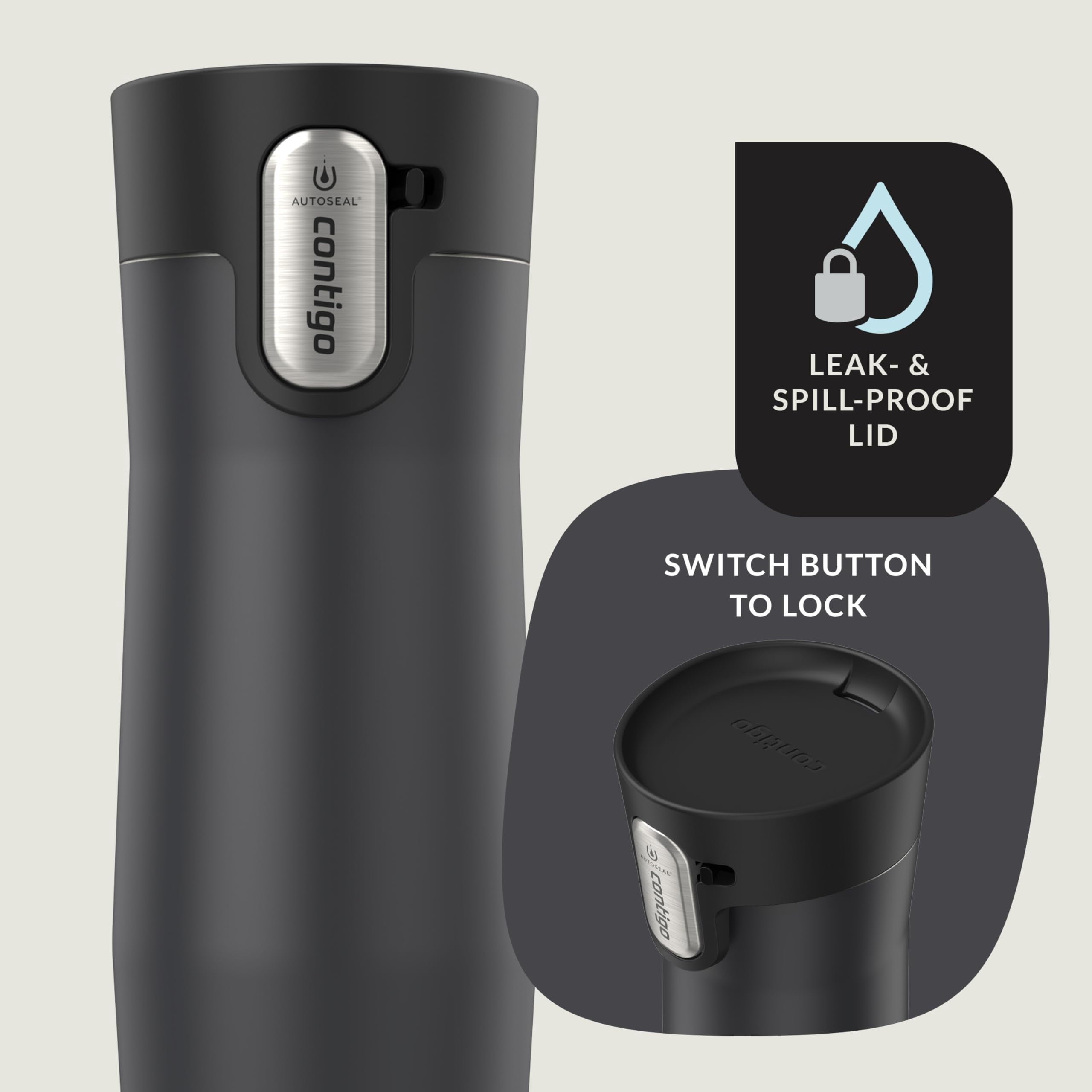 Autoseal West Loop Vacuum-insulated Stainless Steel Travel Mug With Easy-clean Lid 20 Oz Sake