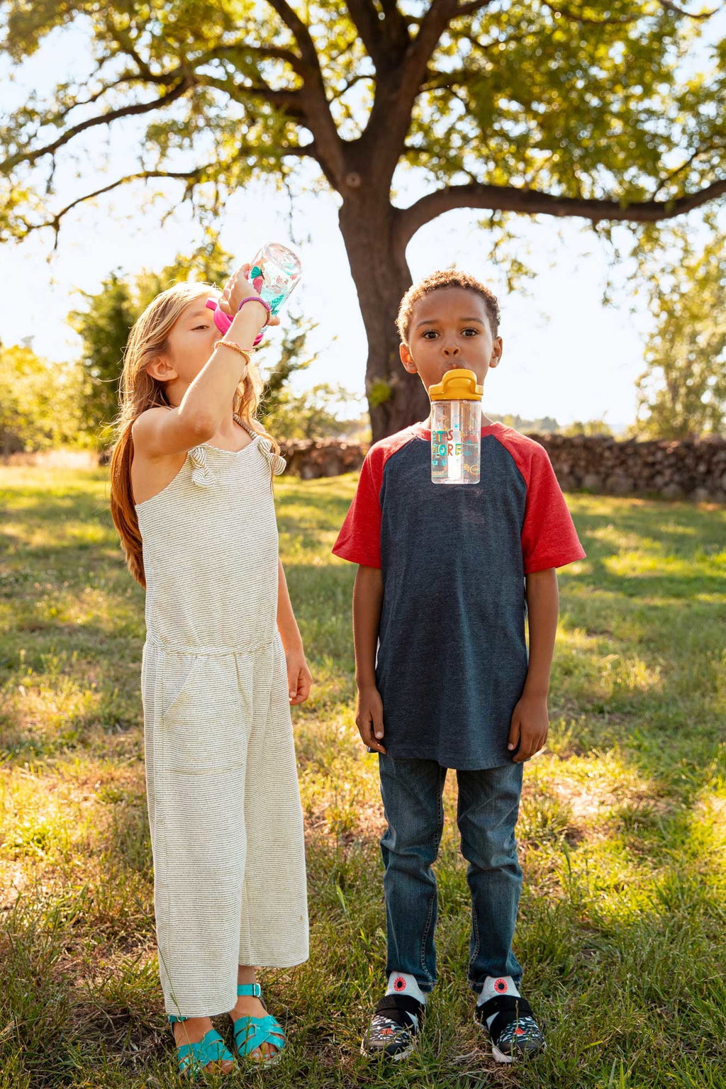 Camelbak Thrive™ Flip Straw Kids 14oz Bottle, Sharks and Rays