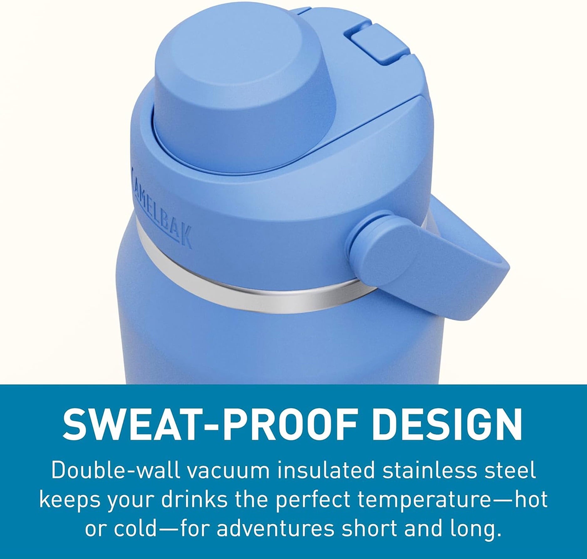 Camelbak Thrive™ Chug Stainless Steel Water Bottle 32oz, Sky Blue