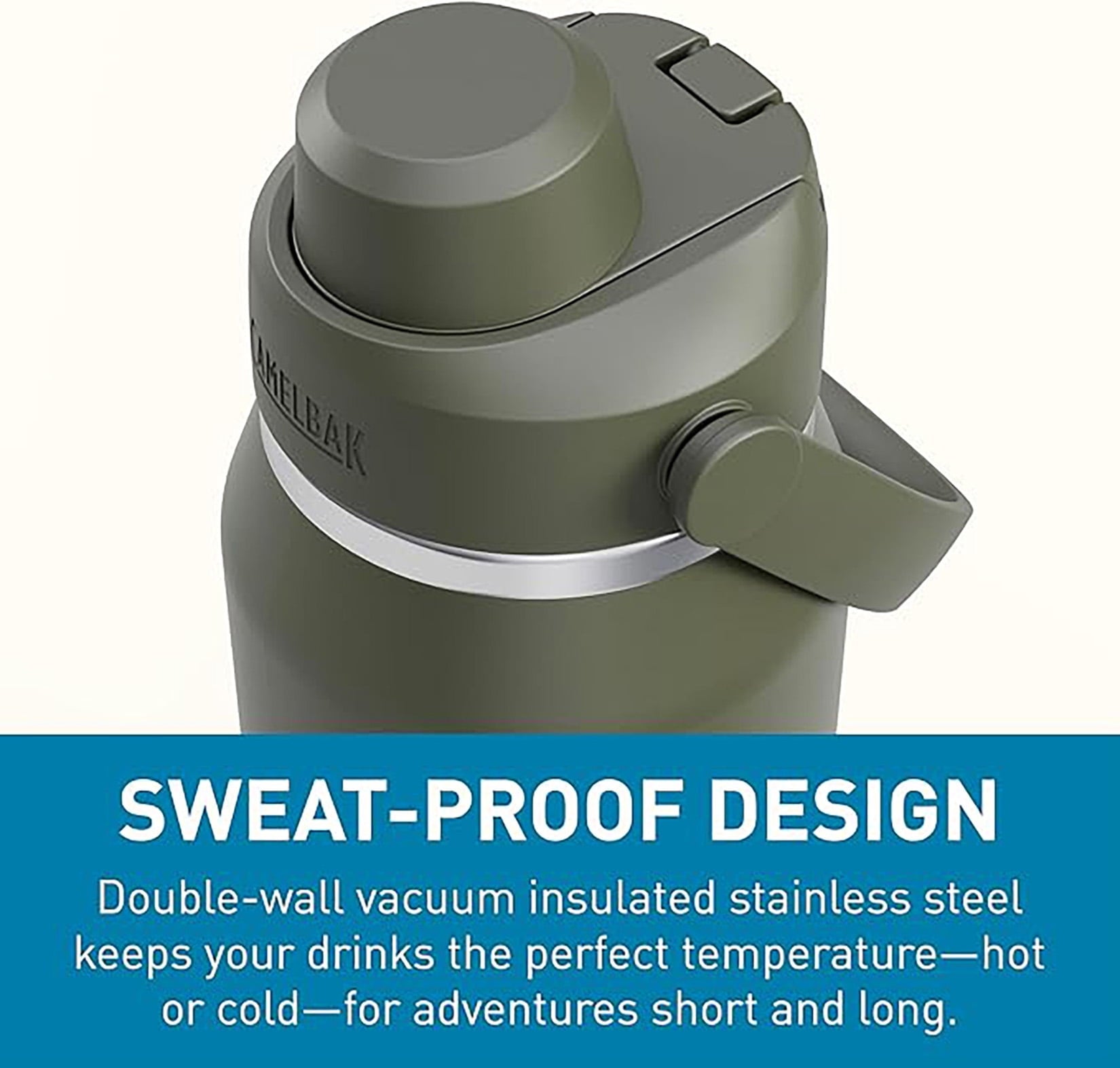 Camelbak Thrive™ Chug Stainless Steel Water Bottle 32oz, Sky Blue