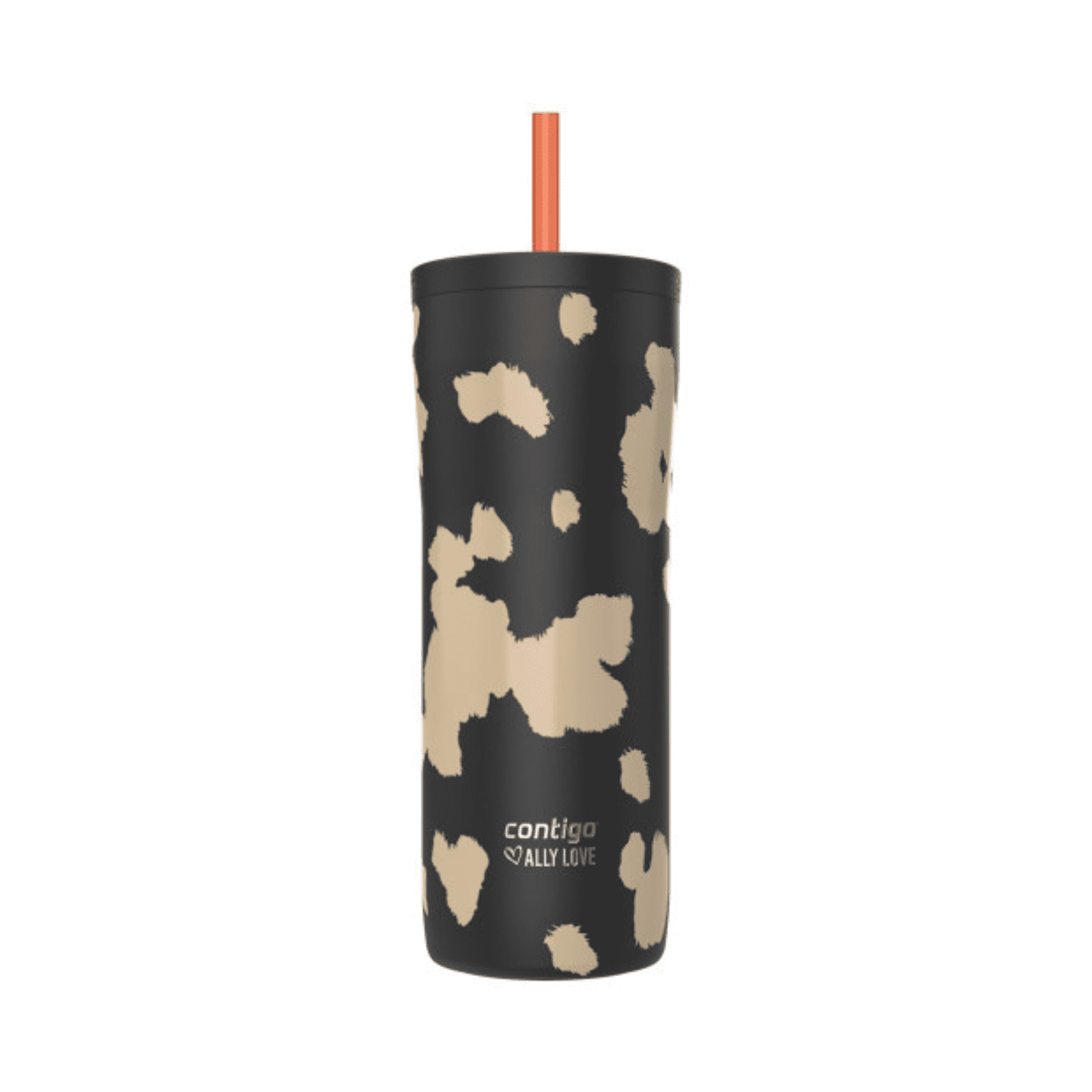 Contigo x Ally Love Streeterville 2.0 Stainless Steel Tumbler with Straw, 24 oz, Stellar Jay