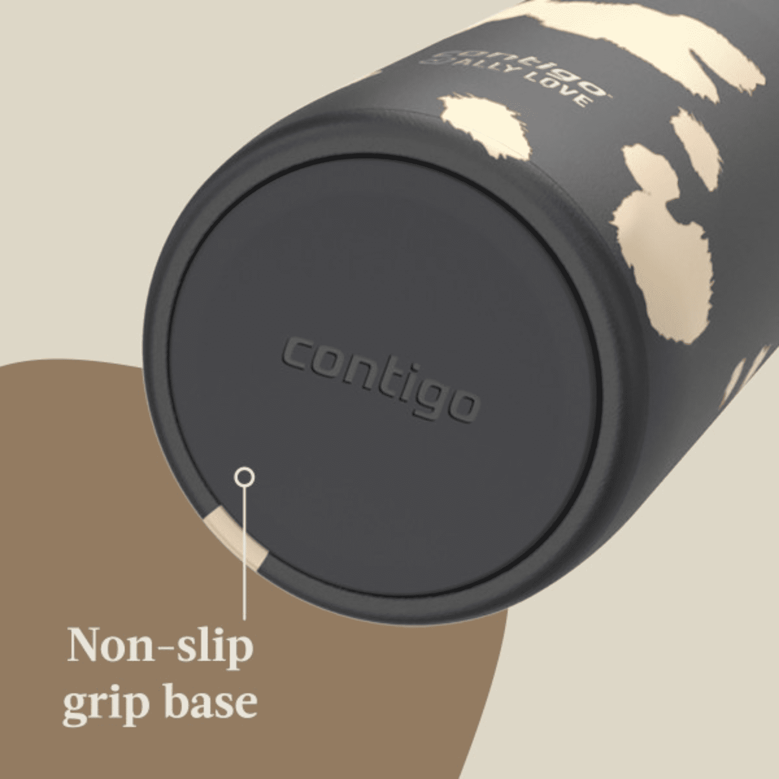 Contigo x Ally Love Streeterville 2.0 Stainless Steel Tumbler with Straw, 24 oz, Stellar Jay