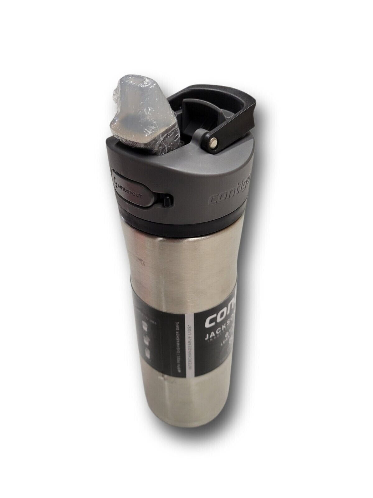 Contigo 20 oz. Jackson Chill 2.0 Water Bottle - Stainless Steel w/Licorice