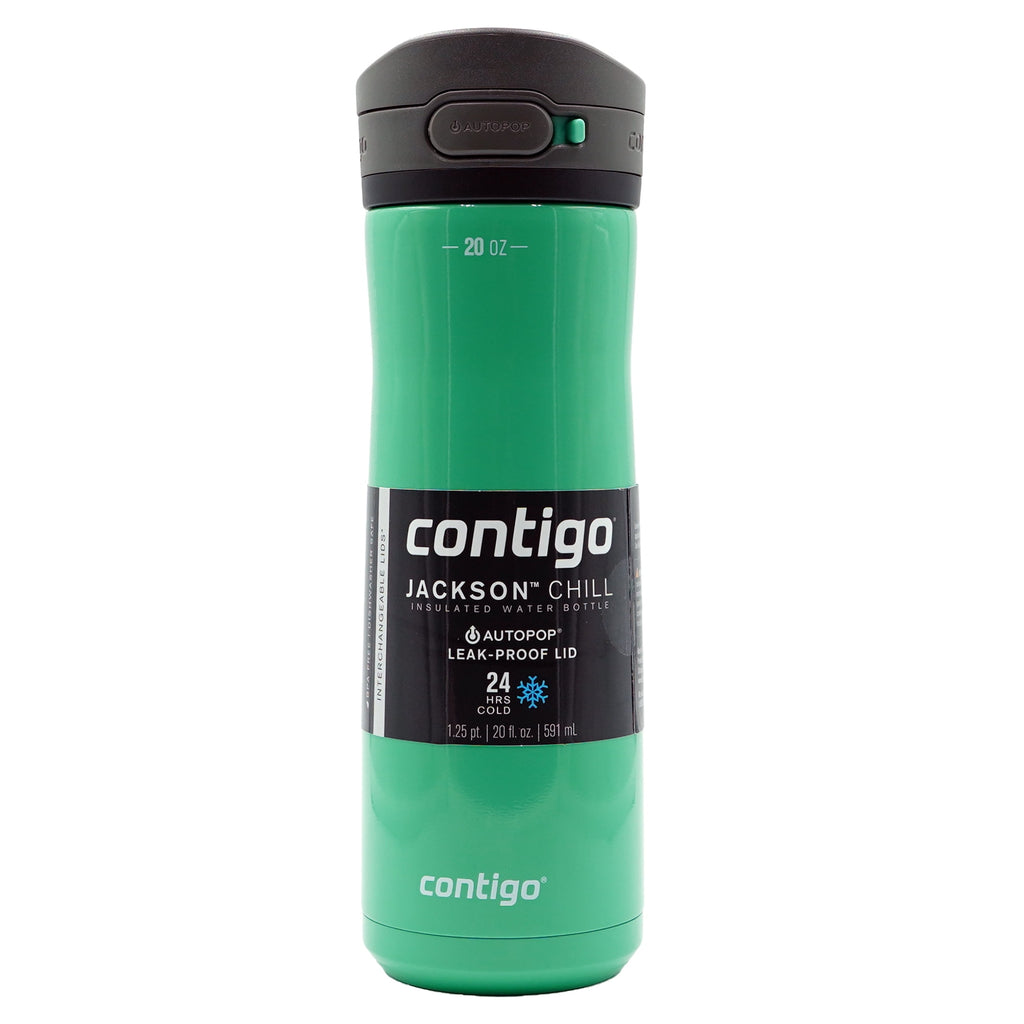 Contigo 20 oz. Jackson Chill 2.0 Water Bottle - Stainless Steel w/Licorice