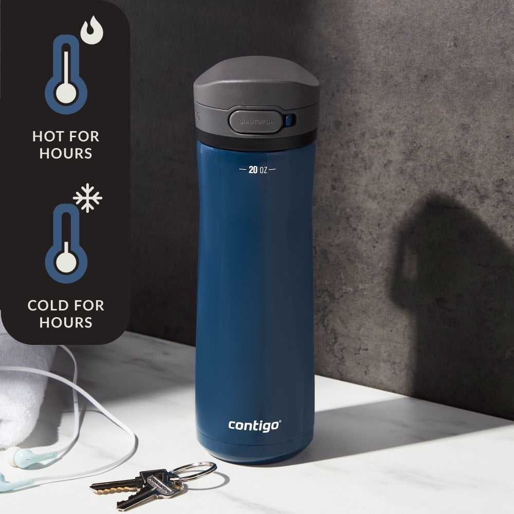 Contigo 20 oz. Jackson Chill 2.0 Water Bottle - Stainless Steel w/Licorice
