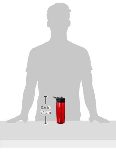 Camelbak Eddy+ Running Fitness Sports Gym Training Drinks Bottle 750ml - Clear