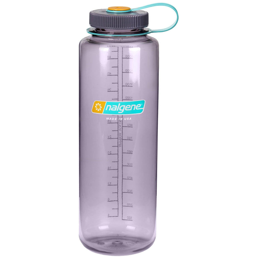 Nalgene Sustain Tritan BPA-Free Water Bottle Made with Material Derived from 50% Plastic Waste (using ISCC certified mass balance), 48 OZ, Wide Mouth, Blue
