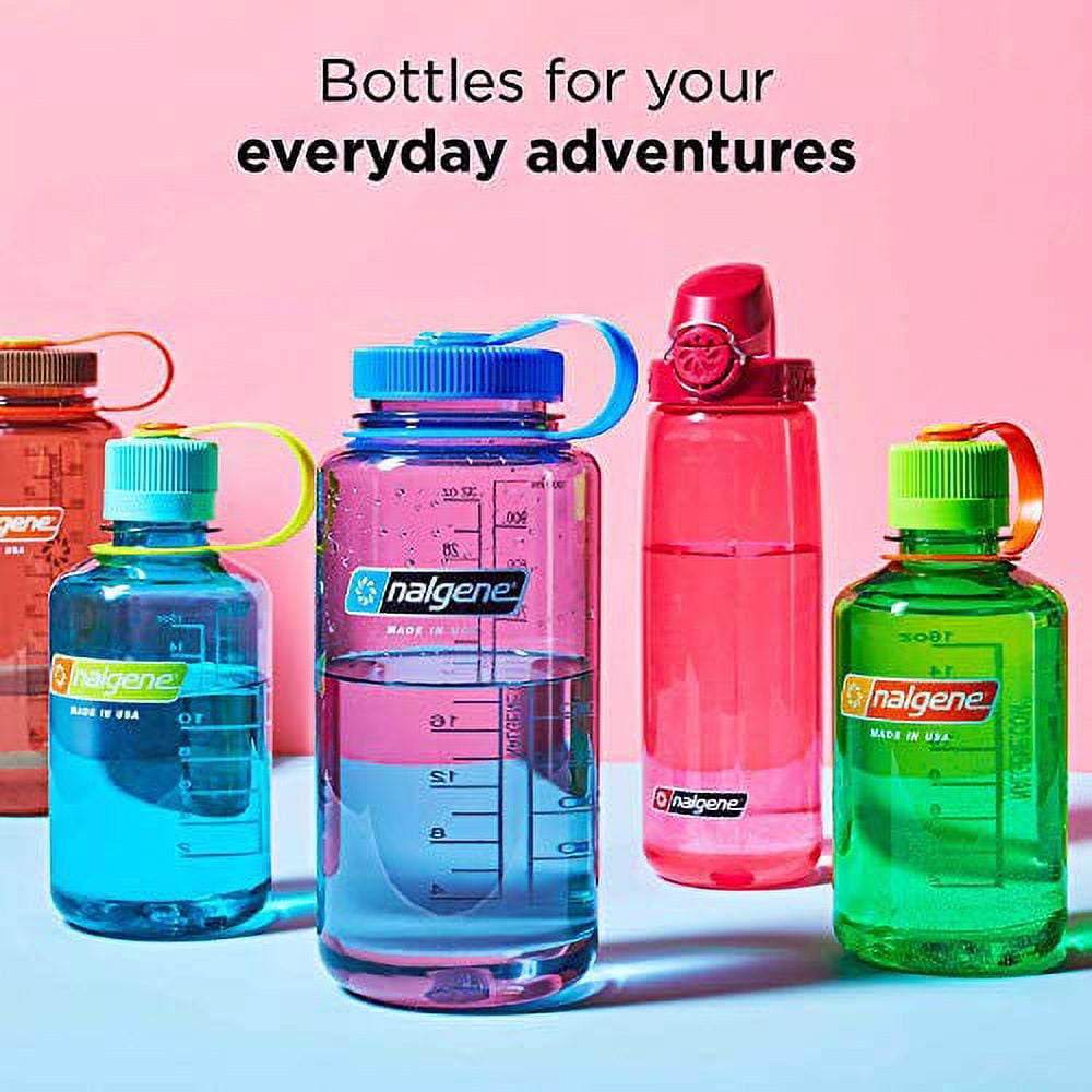 Nalgene Transparent Lexan Polycarbonate Square Storage Bottle - 8 oz. - Clear